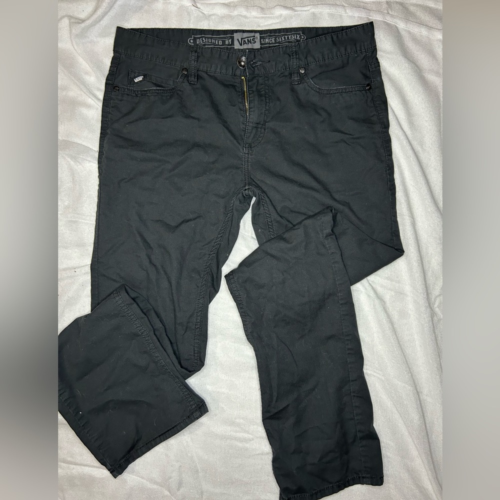 Men’s vans black pants 30x32